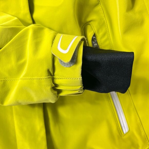 Descente Womens Hi-Viz Yellow Ski Jacket Coat 6 Hood Titan Thermo D1-9622 Snow - Picture 8 of 16